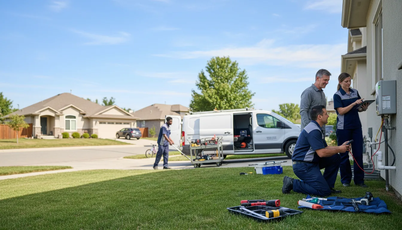 Tankless water heater service in Buffalo, OH